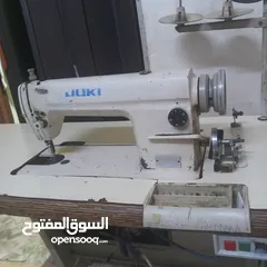  2 ماكنه خياطه JUKI صناعيه مستعمله بدون ماتور