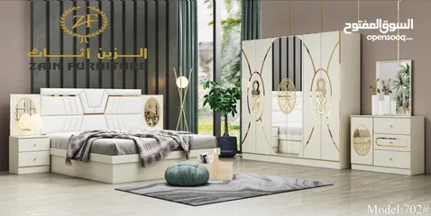  10 غرف نوم7 قطع مع دوشج /BEDROOM SET WITH MATRESS