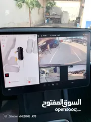  10 تسلا مدل 3 موديل 2023 عداد 14 الف ميل اصلي  فحص 7جيد لا مانع من فحص اوتوسكور من المستورد مباشره