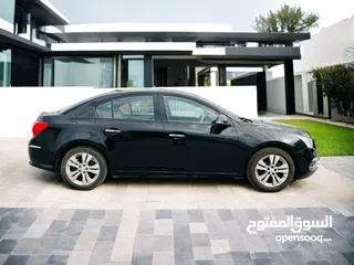  4 AED 410 PM  CRUZE LT 1.8 V4 FWD  FULL OPTIONS  WELL MAINTAINED  GCC SPECS
