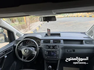  11 فولكس فاجن كادي موديل 2019 شصي قصير فحص كامل بسعر مغري