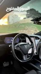  21 TESLA MODEL X 75D 2018  (تيسلا اكس كرت داخل الوكالة)