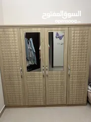  2 Closet , Bed , sofa set