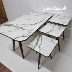  14 طاولات وسط نظام تركي  4 قطع     العرض لفتره محدوده سارع بالطلب