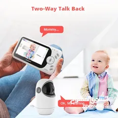  3 ‏جهاز في مراقبة أطفال مع كاميرا العموم