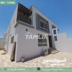  3 Stylish Twin Villa For Sale In AL Ansab Heights    REF 731MA