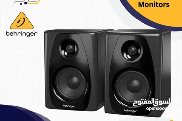  1 Behringer 50USB Studio Monitors