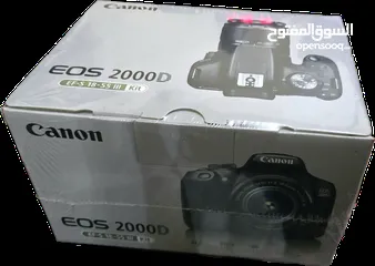  6 Brand New Sealed Canon 2000D