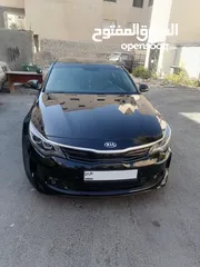  1 كيا اوبتيما KIA Optima 2017 لون اسود بحالة الوكاله استخدام شخصي البيع كاش