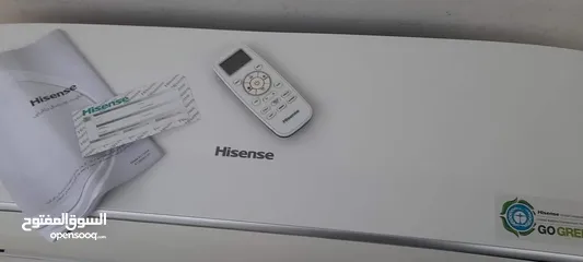  4 للبيع مكيف HiSense 1.5 طن مستعمل فل انفيرتر حامي بارد بحالة الوكالة