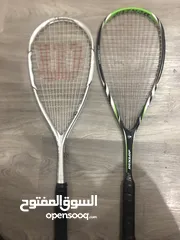  2 DUNLOP Squash rackets for sale
