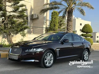  38 JAGUAR XF 2013 Full loaded (مخزنة) وارد الوكالة وصيانة الوكالة قاطعة مسافة 40 الف كم