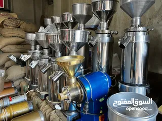  2 مطاحن قهوة أحجام مختلفة و أسعار مختلفة حجر 8 لحجر 15 واحد فاز وثلاثة فاز بحال الوكالة ماكنات وكالة