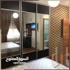  2 شقة طابق ثاني مفروشة  للايجار في عبدون مساحة الشقة 100م