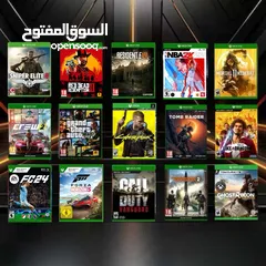  2 Xbox Game Cd’s for series x & one x/s أقراص ألعاب إكس بوكس سيريس & ون