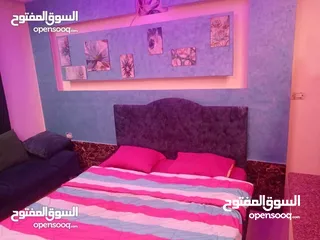  9 شقة مفروشه  سوبر ديلوكس للايجار اليومي والاسبوعي في اربد شارع الجامعه