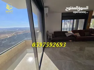  30 شقة فاخرة مفروشة للايجار (للسفارات و الأجانب) مساحة كلية 220م رام الله - الماصيون