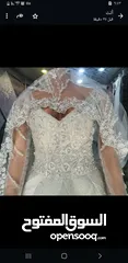  1 فستان زفاف جديد عرررررطه رااقي جدا وارد دبي بسعر130الف ريال يمني