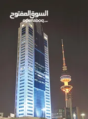  2 محل تجارى للايجار ببرج بيتك  )baitak tower floorMZ-4(