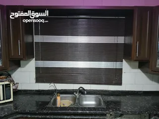  8 مطبخ المنيوم جرانيت رفوف كامل لتواصل واتس اب