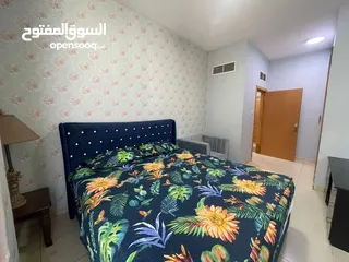  6 غرفه وصاله للايجار الشهري في الجرف 2 مفروشه فرش ممتاز