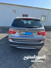  2 bmw x3 2014 بحاله ممتازه