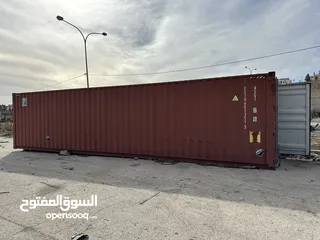  2 حاويات للبيع 20 قدم و40 قدم