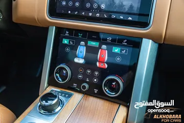  20 Range Rover Vogue 2019 Autobiography Black package   السيارة وارد الماني و بحالة ممتازة جدا