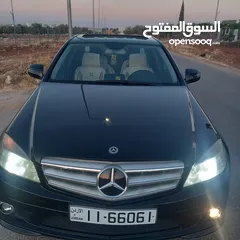  3 مرسيدس بنز C180 AMGاصلي  فحص كامل  موديل 2008 فتحه فل كامل