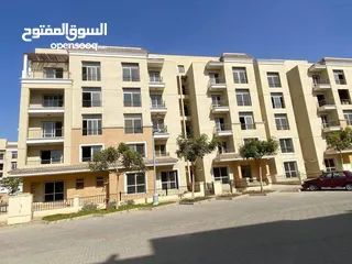  1 شقة للبيع ارضي بجاردن في كومباوند سراي القاهرة الجديدة خالصة اقساط