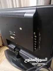  3 شاشه كميرات مراقبه وكمبيوتر