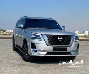  3 نيسان ارمادا SV 2021 محول نيسان بترول 2022 من لخارج وداخل  اصلي  4X4