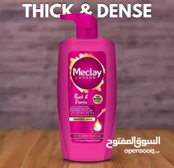  5 Meclay London Thick & Dense Shampoo 660ML with conditioner 180ml pair box.