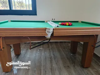  5 طاوله بلياردو وسنوكر جديده وليست مستعمله