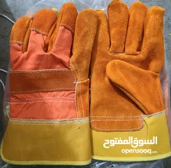  2 working gloves, welding gloves, driving gloves, apron, handsaleev,