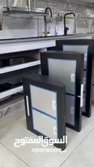  20 شفاط مطبخ فلاتر داخلية قوية بدون تمديد حديث وحصري تصميم أنيق أسود أو سلفر مكفول حرق سعر لن يتكرر