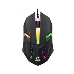  3 ماوس جيمنج سلكي أر جي بي ملون JM-318 RGB WIRED GAMING MOUSE