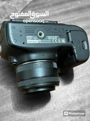  21 كاميرا كانون 70D  عدسة 50mm stm جنطة اصلية  حمالة اصليه  ستان نضافه 97% بيع او مراوس بكامره 80d