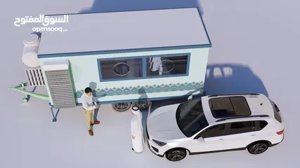  11 تصميم مشاريع تجارية وفود تراك _ درايف ثرو محلات واجهات كلادينج تصميم فعاليات