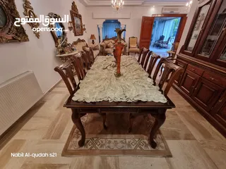  5 شقة ارضية شبه فيلا للبيع في الشميساني 500م. مع الحديقة من 4غرف نوم ومدخل وكراج خاص
