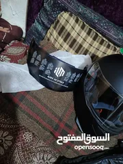  7 خوذه حجمLiM (M)مصنفه Dot استعمال قليل جدآ جدآ معها قزازه صيفيه جديده بلزقتها +معها كف