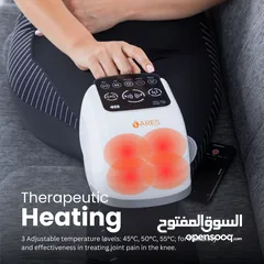  5 مدلك الركبة يو نيي من آريس تدليك كامل لمنطقة مفصل الركبة مع الإهتزاز والتسخين العلاجي شامل التوصيل