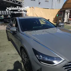  17 هيونداي سوناتا 2020 وارد كوريا بحالة ممتازة للبيع بدون جمرك او مجمركة