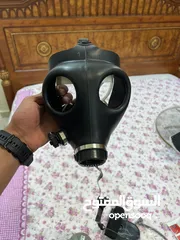 5 قناع غاز للدخان مضاد للغاز المزيل للدموع