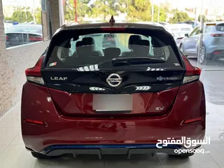 5 نيسان ليف موديل 2021 فحص كامل SV  كلين تايتل بطاريه SOH : 90% بحالة الشركه