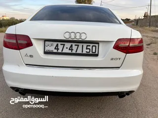  25 اودي A6موديل 2010 فحص 2جيدو2 دقه عراس بدون  رقم مميز بسعر مغري