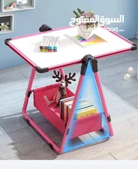  3 لوح تعليمي للاطفال مزدوج (وجهين) المنتج الاكثر طلبا للاطفال وطلاب المدارس يحتوي على أقلام وطباشير