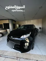  4 كيا سبورتااااج 2016 فل بدون فتحة متور 2000 حررق كاش
