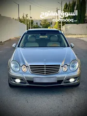 8 مرسيدس e200 موديل 2008 فحص كامل فل كامل اعلا المواصفات مميزة جدا بنظافتها