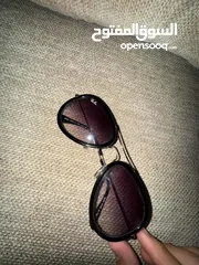  2 نظارات ray ban  شمسية حبتين الحبة